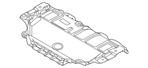Volvo XC60 18-26 Rear Exhaust Muffler Heat Shield