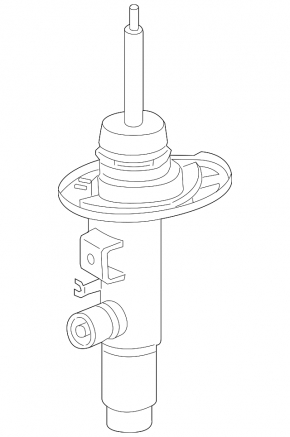 Front right shock absorber BMW 3 G20 19-25 M340i, electric, RWD