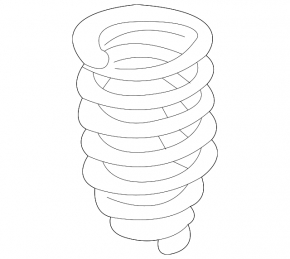Front left spring for Lexus IS200 IS300 99-05