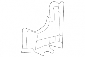 Left engine guard for Lexus IS200 IS300 99-05
