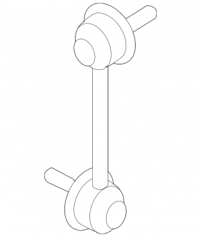 Rear left stabilizer link Infiniti QX50 14-17