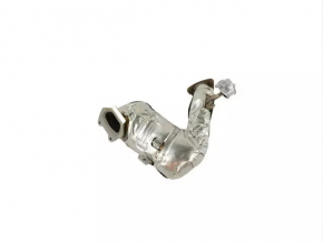 Catalytic converter rear Jeep Cherokee KL 14-18 3.2 ceramic defect, thread defect