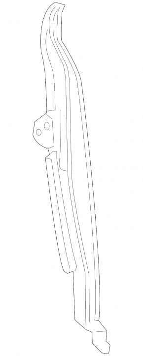 Wing seal door-wing left Acura MDX 14-20