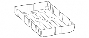 Battery tray Lexus CT200h 11-17