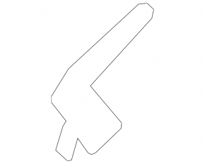 Windscreen wiper seal left Kia Forte 19-24