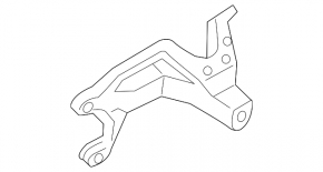 Left airbag mounting bracket Audi A4 B8 08-16 2.0T