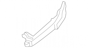 Seal wing hood-wing left Audi Q3 8U 15-18