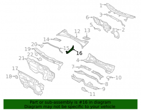 Seal wing hood-wing left Audi Q3 8U 15-18