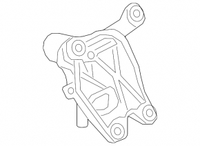 Right engine mount bracket for Audi A6 C8 19-25 3.0T