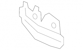 Rear left mudguard for Porsche Cayenne 19-26