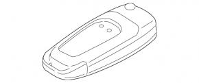 Ford Edge 15-17 Smart 4-Button Key