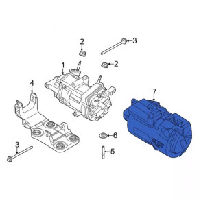 Ford Mustang Mach-E 21-23 Air Conditioning Compressor Housing