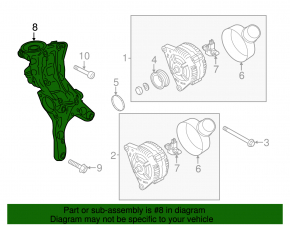 Oil filter housing VW CC 08-17