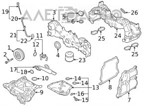 Intake manifold Subaru Forester 19-24 SK