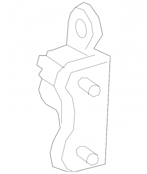 Upper front left door hinge for Mercedes CLA 14-19