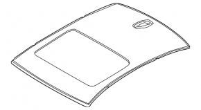 Metal roof for BMW i4 22-26 with sunroof