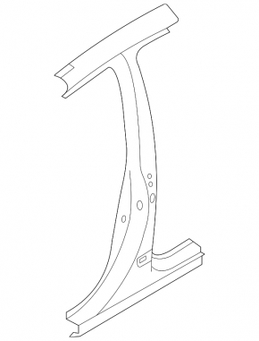 Body pillar central right Subaru Outback 20-23
