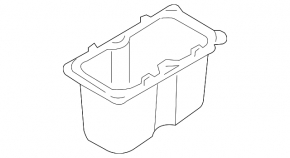 Trunk tray right BMW 5 F10 11-16 type 2