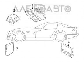 Ignition unit Chrysler 300 11-23