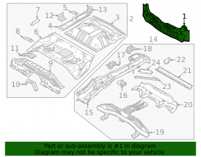 Kia Niro 23-26 PHEV rear panel