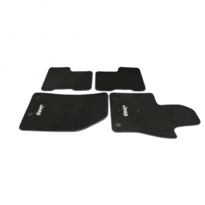 Front left floor mat Jeep Renegade 15 - black cloth