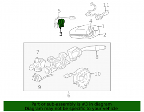 Toyota 4Runner 10-24 ignition switch contact group