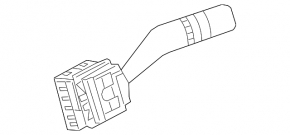 Steering column switch right Mazda 3 19-4d under rain sensor