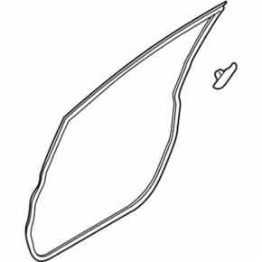 Front right door seal Ford Fiesta 11-19