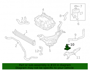Toyota Highlander 14- inverter cooling pump
