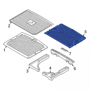 Ford Bronco Sport 21-25 Black Luggage Rack