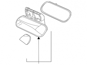 Volkswagen ID.4 23-25 keyless outer front right door handle