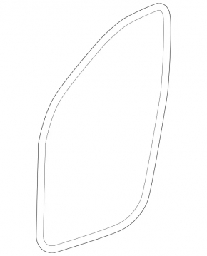 Front left door seal Mercedes X164 GL W164 ML
