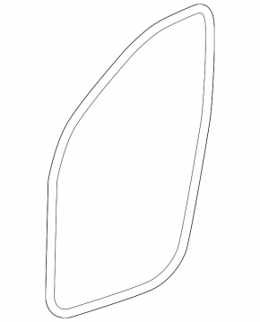 Front left door seal Mercedes X164 GL W164 ML