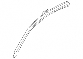 Roof pillar front left VW Jetta 11-14 USA