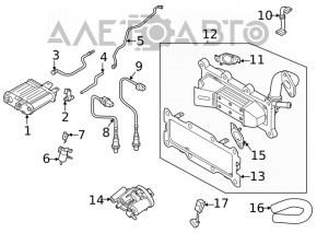 EGR valve Kia Sportage 23-26 2.5