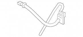 Brake hose rear left Volvo XC90 16-23