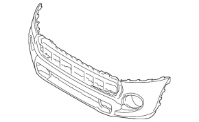 Mini Cooper F56 3D 14-21 S Front Bumper