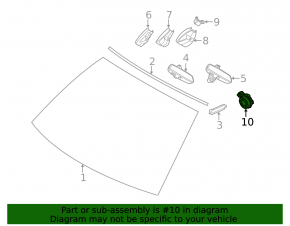 Rain sensor BMW 5 F10 13-17
