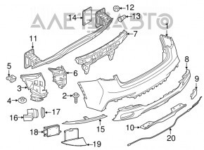 Parking sensors front BMW 5 G30 17-23