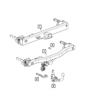 Jeep Renegade 15-23 Trailhawk Tow Hook
