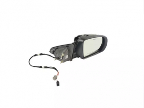 Side mirror right Jeep Compass 17- 2+3 pins, heated, blue