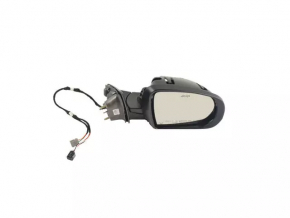 Side mirror right Jeep Compass 17- 2+3 pins, heated, blue