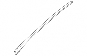 Left windshield molding for Kia Optima 16-20