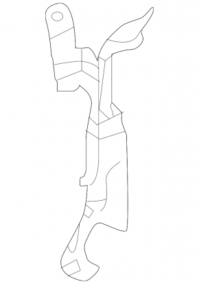Toyota Sienna 21-24 Engine Computer ECU Bracket Rear