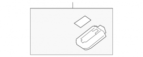 Rain sensor Lexus RX350 16-22