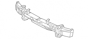 Front Bumper Absorber Audi Q5 8R 13-17 Rest