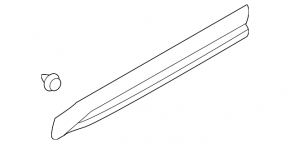 Subaru Ascent 19-26 Lower Front Left Door Trim