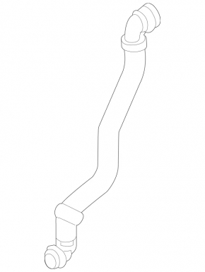 Cooling system hose Mercedes W213 E 17-23