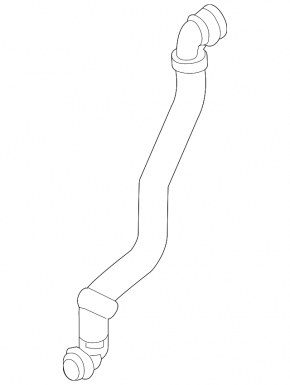 Cooling system hose Mercedes W213 E 17-23