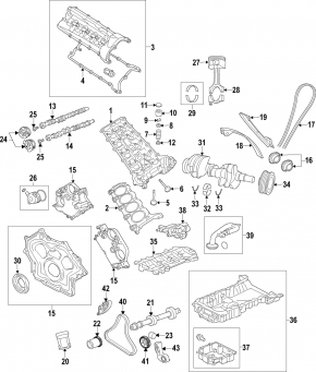 Jaguar F-Pace X761 17-20 AJ126 Exhaust Camshaft Gear